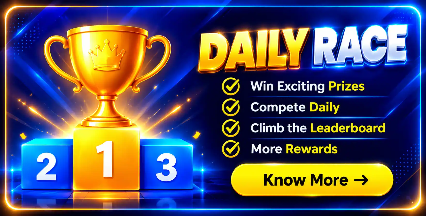Daily race promotion