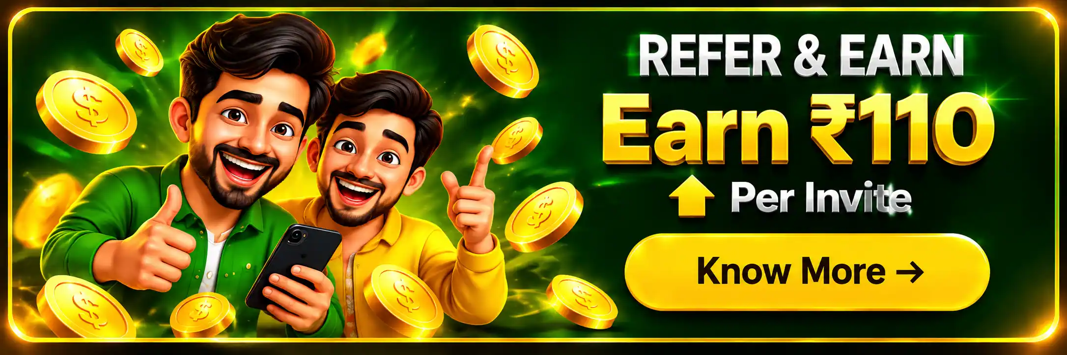 Refer and earn promotion