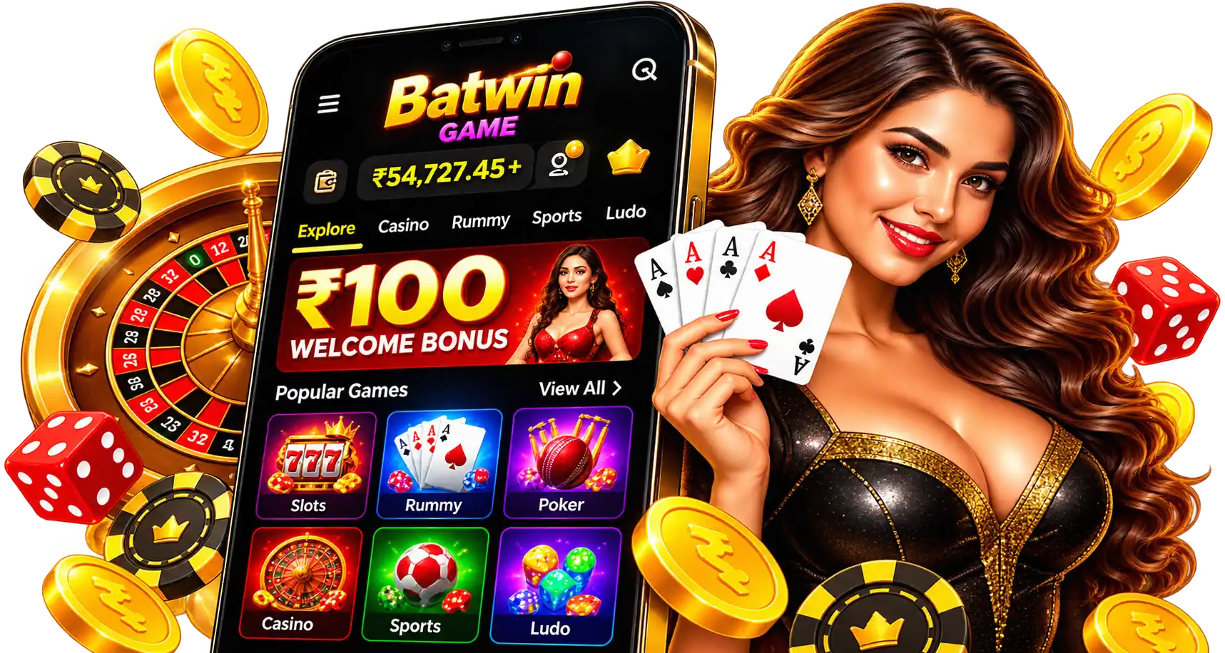 Batwin Game app preview